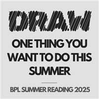 Draw one thing you want to do this summer Badge